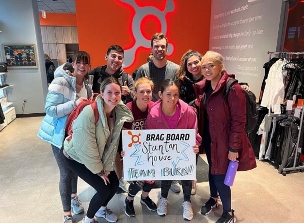 Chicago office monthly physical well-being workout class