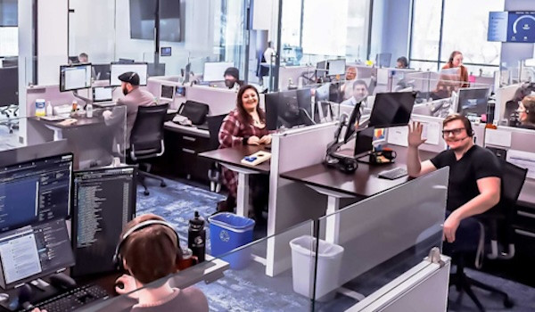 Heads down, goals up — powering the future of technology.