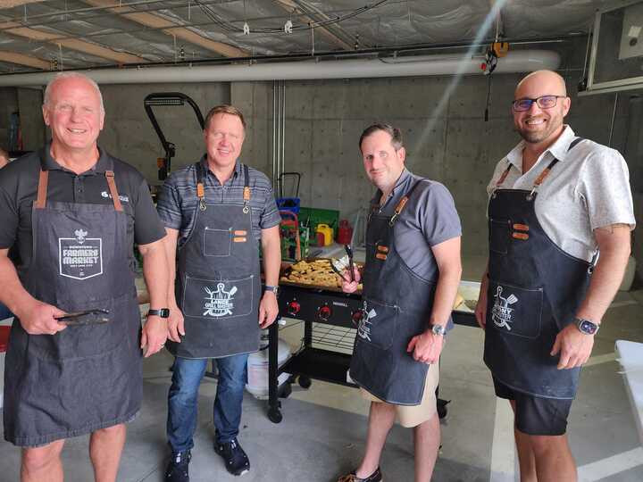 Grillin' and Chillin' at our annual BBQ – where great food meets even greater company!