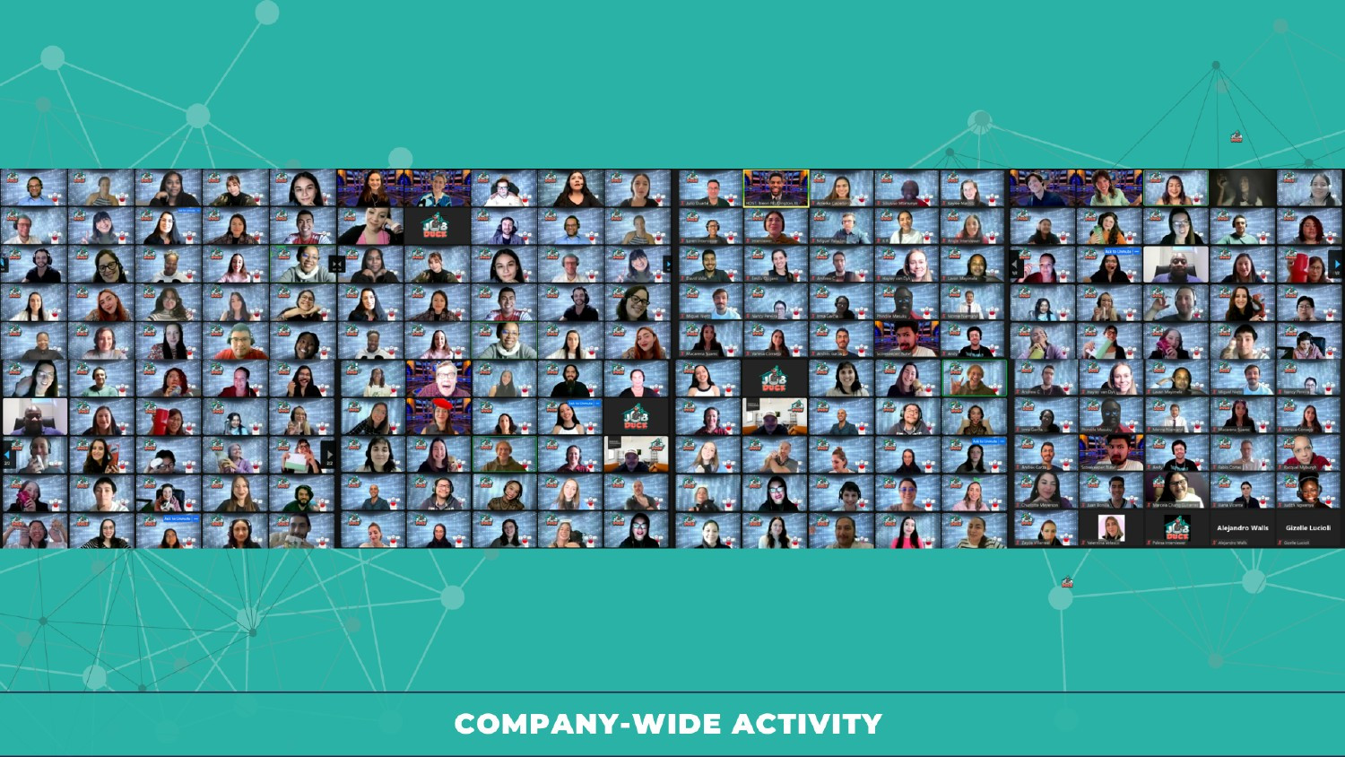 Company-wide celebration