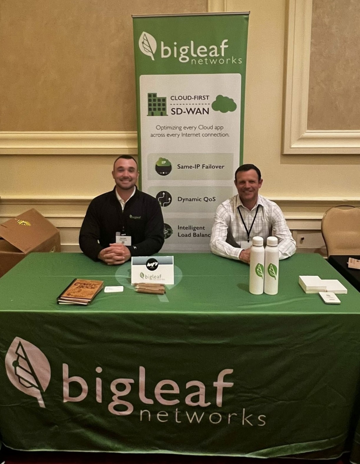 Bigleaf Neworks at AMP'd Chicago event 