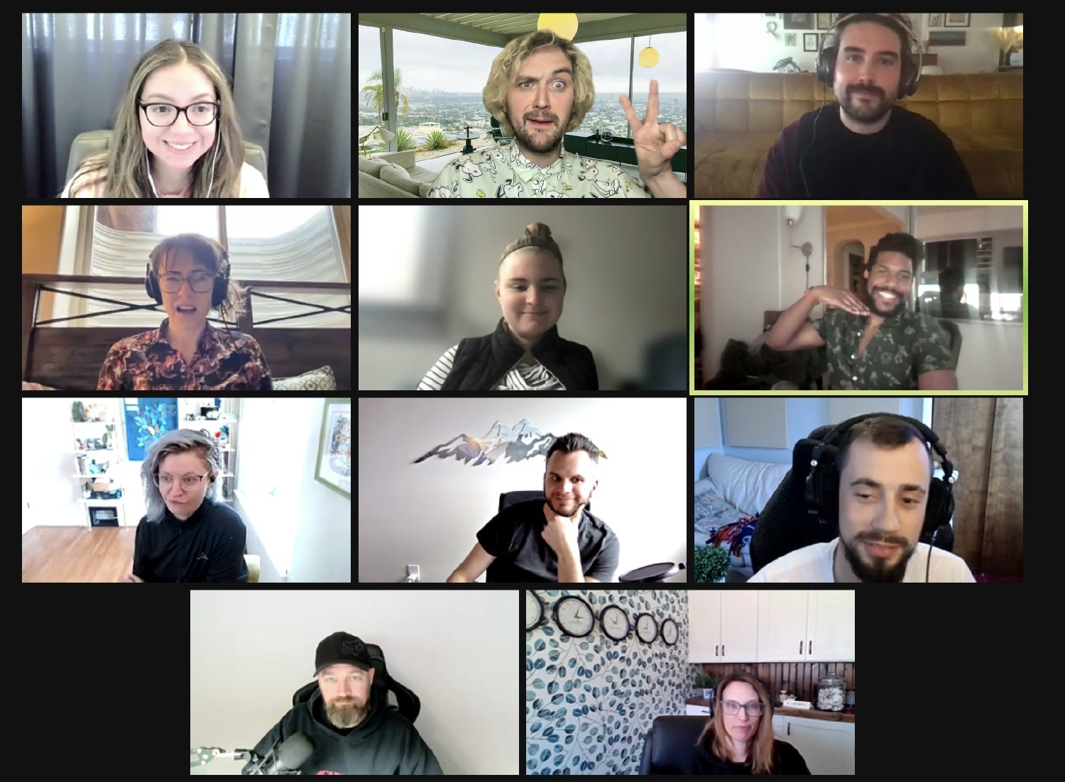 Another shenanigan-filled virtual happy hour with the RevenueZen team!
