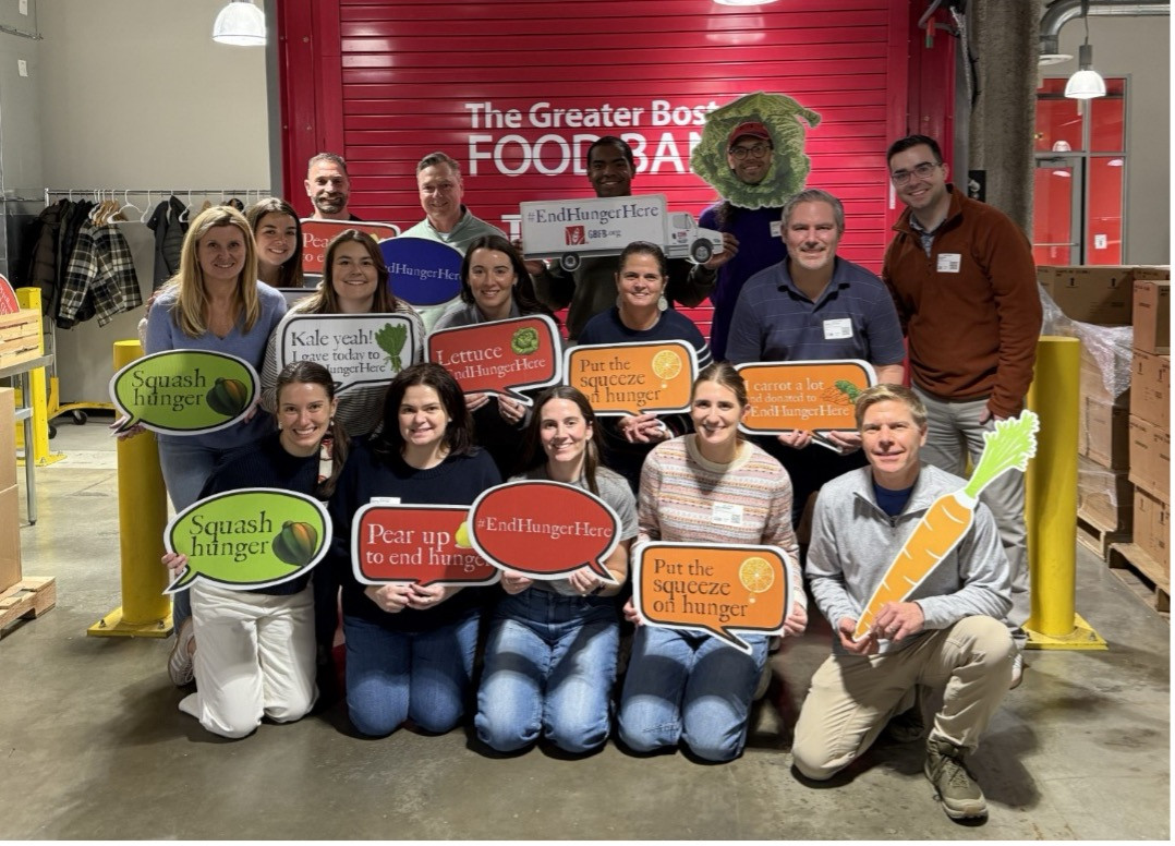 LPL's Boston team, volunteering with The Great Boston Food Bank to support those in need.