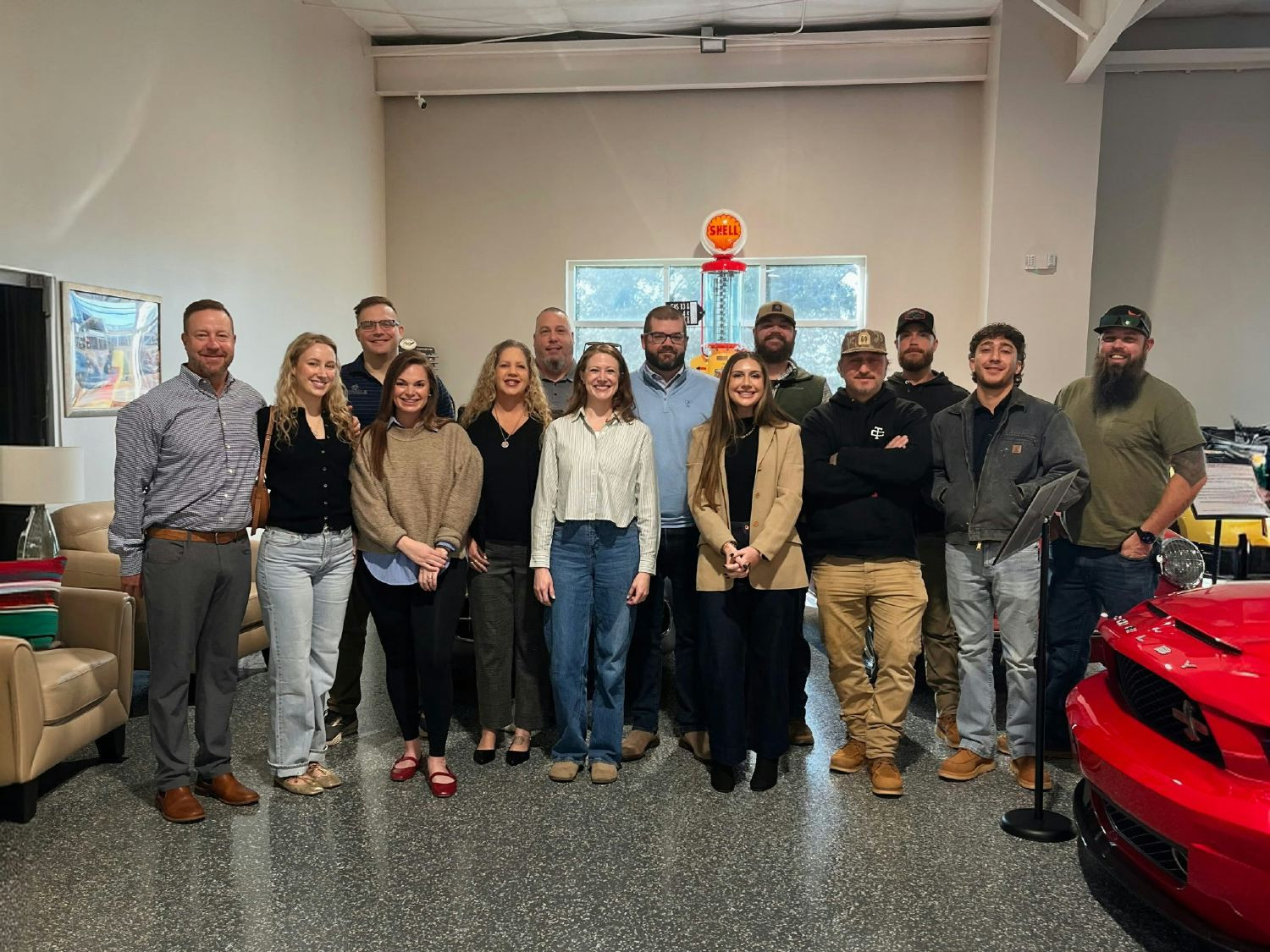 Pinnacle employees at our new hire breakfast. 