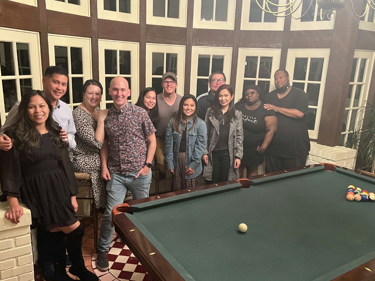 The MPAC California team gathers together in Palm Desert for team bonding - games, dinner, and a little conversation.