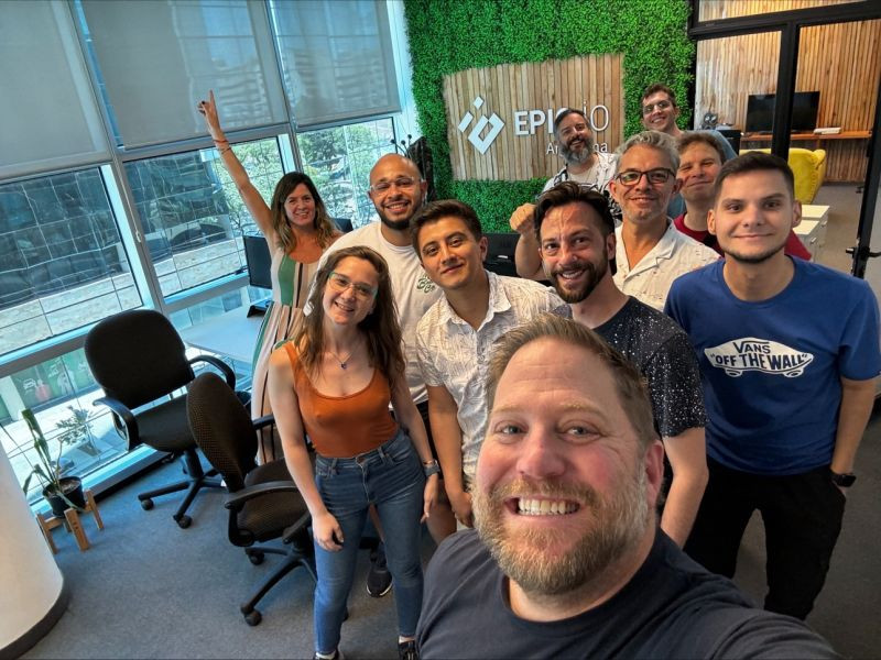 The team in Argentina and our CEO.