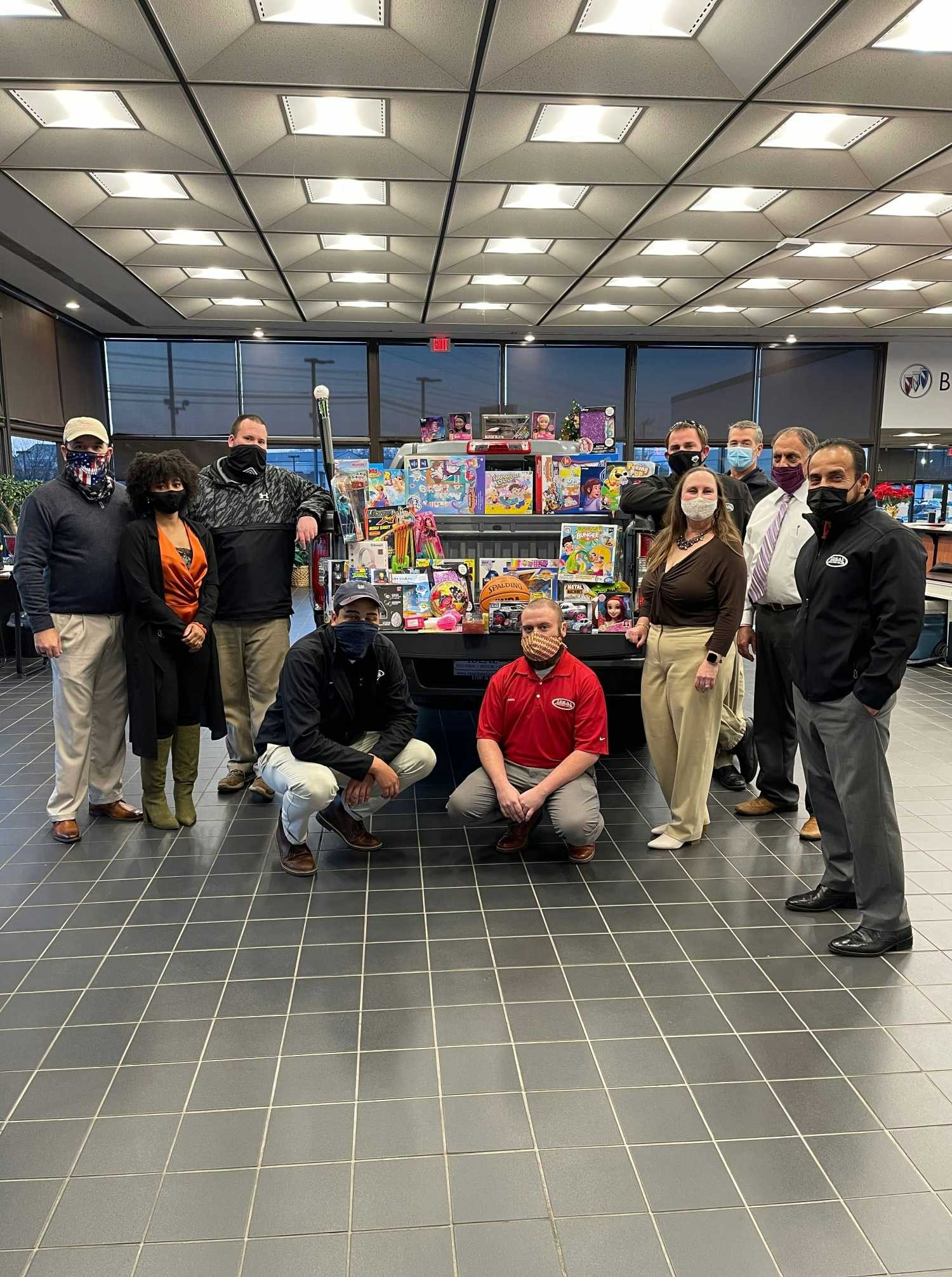 Ideal Hyundai Buick GMC supporting Toys for Tots