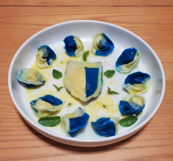 Team member submission to one of the many activities & contests throughout the year. This is a Bitwarden-themed dish!