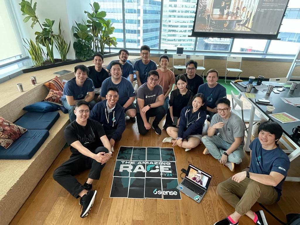 The 6sense team in Singapore ready for an amazing year ahead. 
