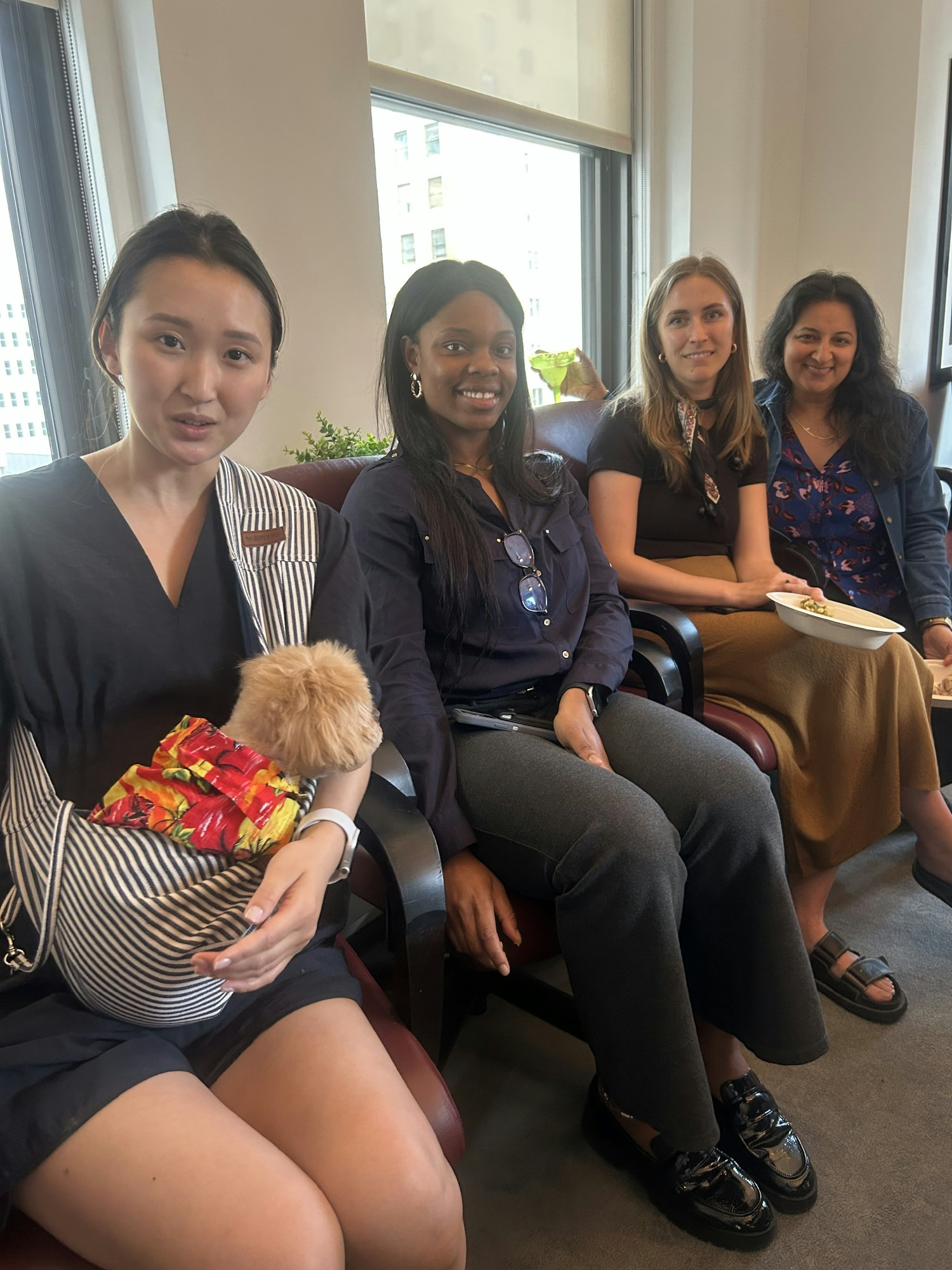 The TKG Social Club provides many opportunities for employees to connect, like this luau themed happy hour.  