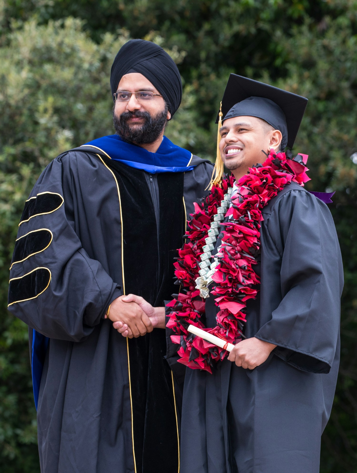 Graduation Ceremonies – Receiving Certificates/Diplomas