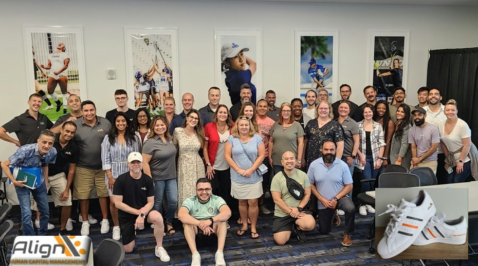 Team photo at IMG Academy