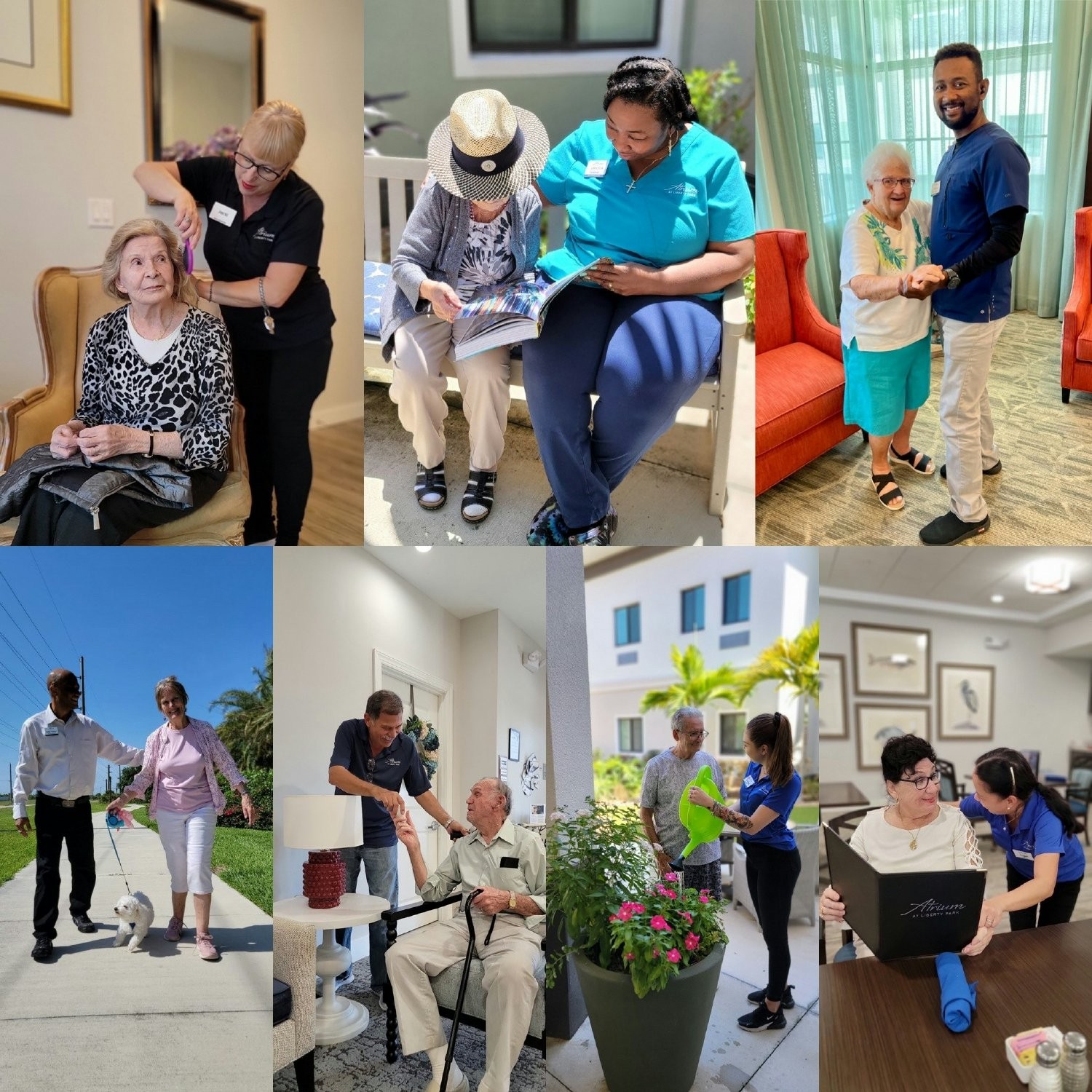 Connecting with our residents is the best part of the job!