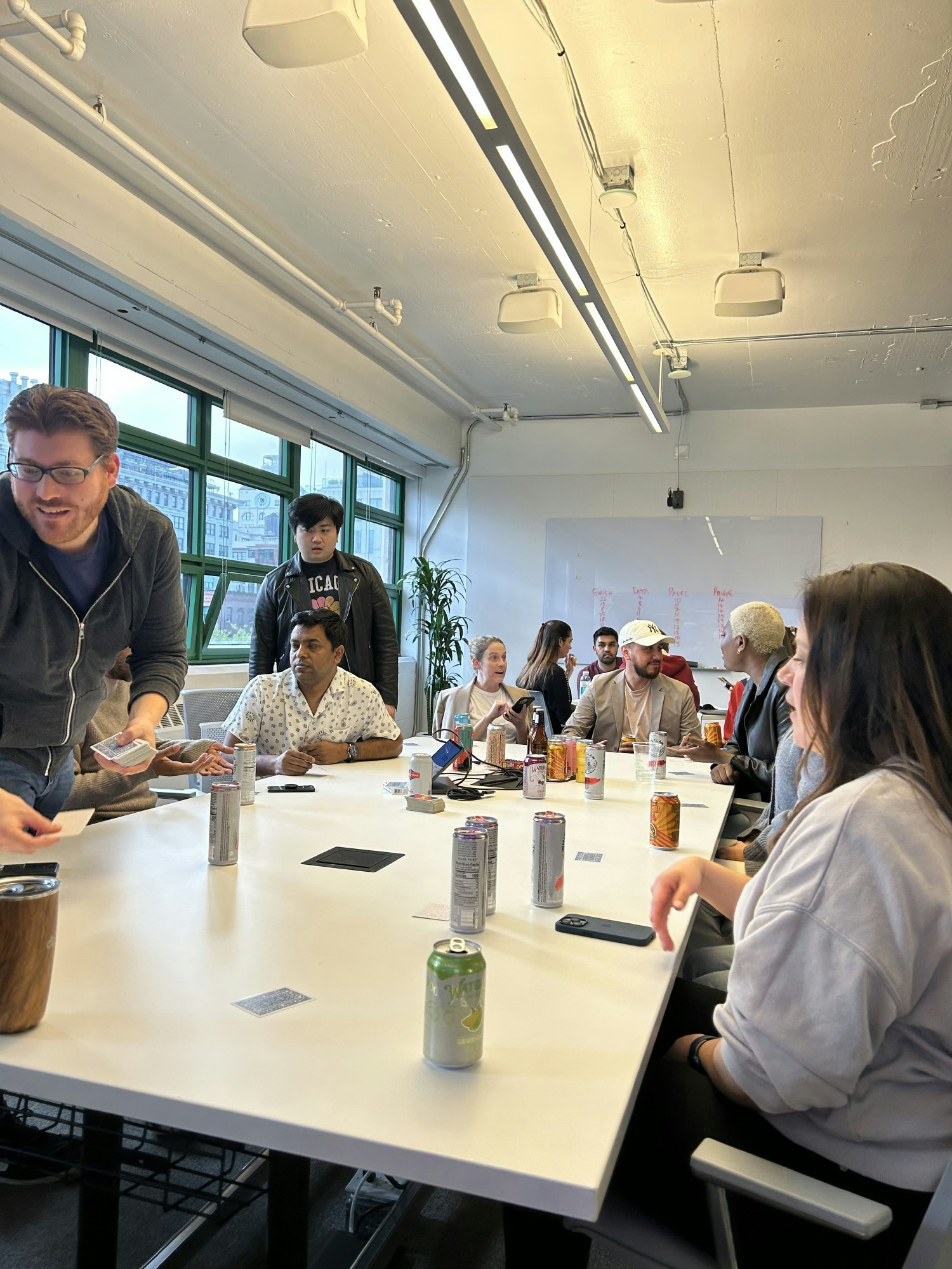 Game night at our Brooklyn Office.