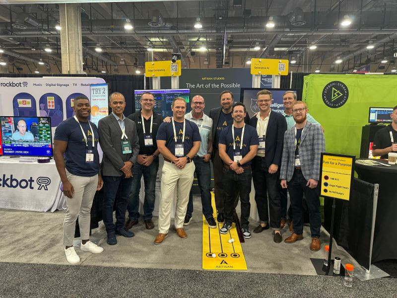 Our sales team took on FSTEC and represented Artisan at our first booth. 