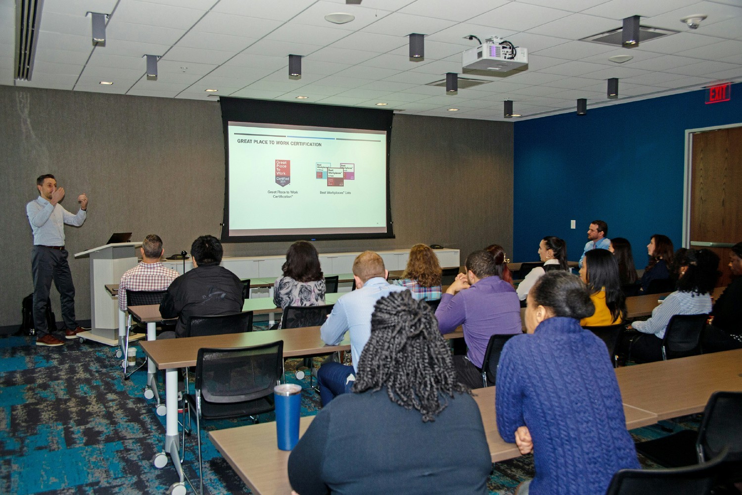 GSA National staff, along with President, Matt Corzine, gathered for an annual meeting in the Fairfax, VA office.