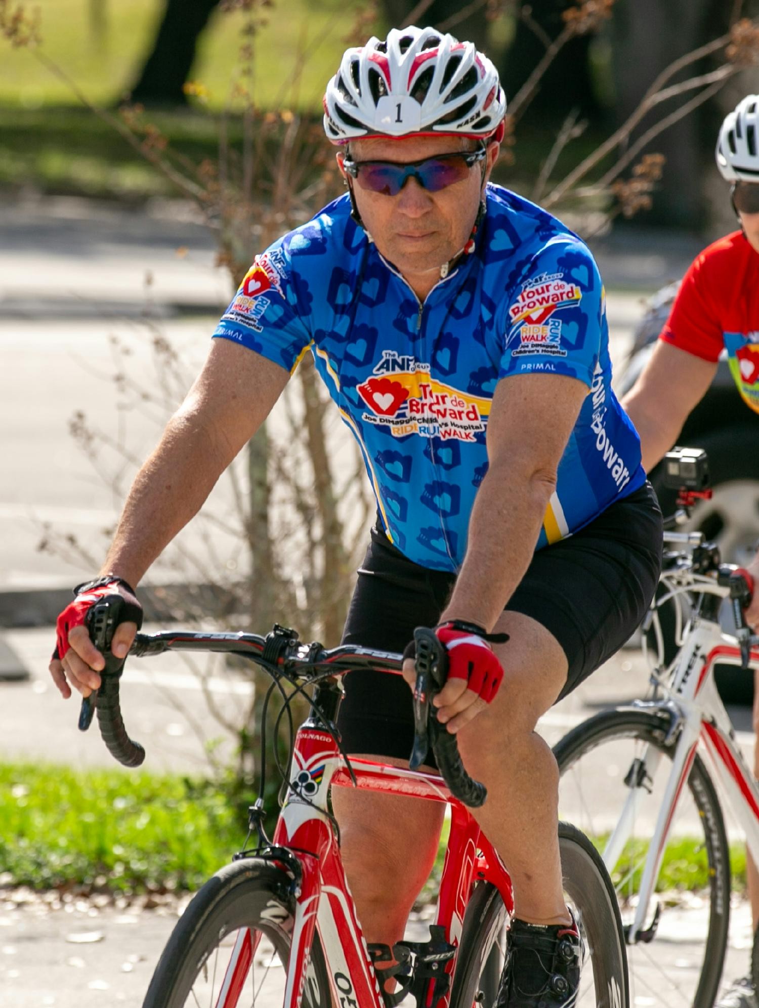 ANF President, Al Fernandez at the 2021 Tour de Broward. His efforts have raised $6 million for the JDCH Foundation. 