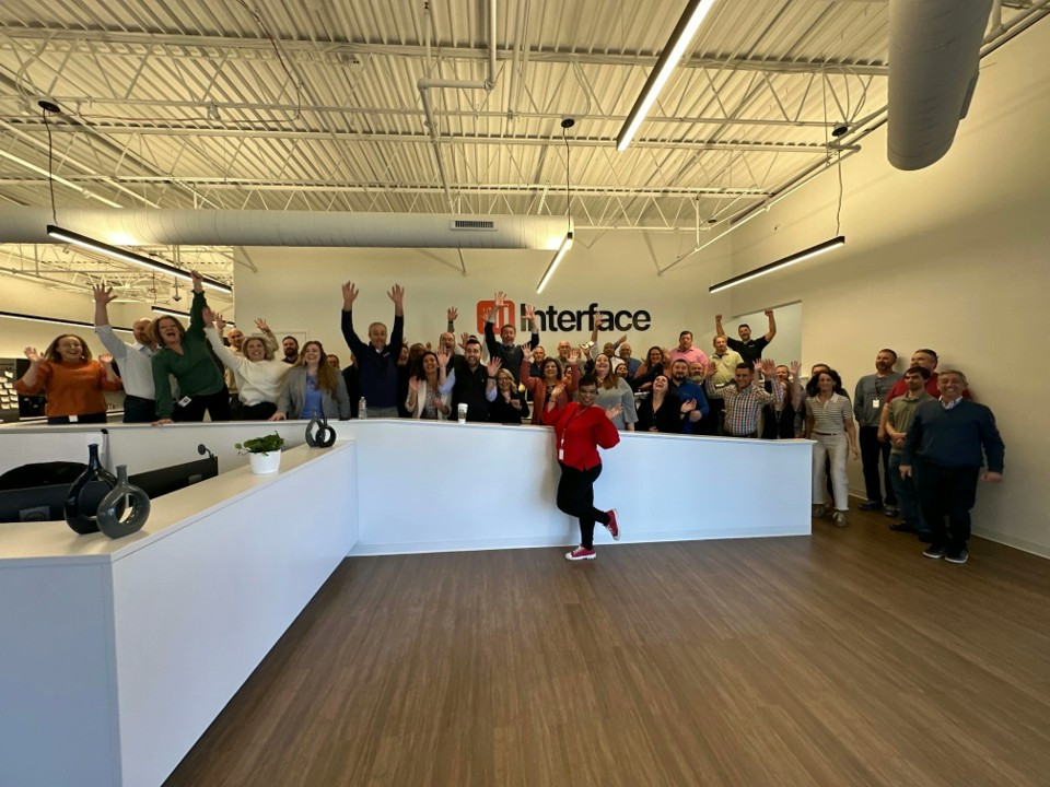 Celebrating the grand opening of our new Corporate Headquarters in St. Louis, and our first in-person All Hands! 🏢💼
