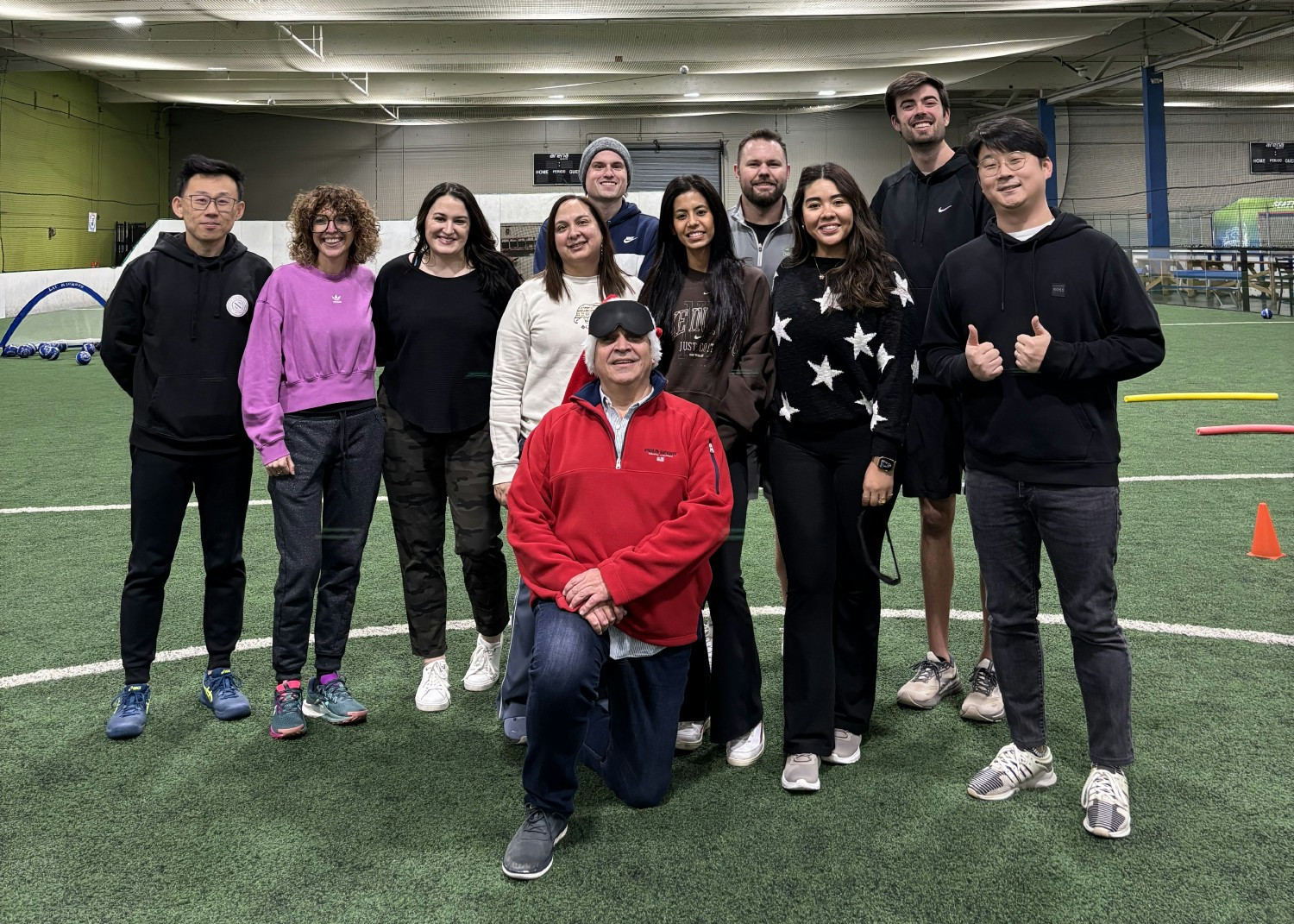 Teambuilding activities celebrating the end of year