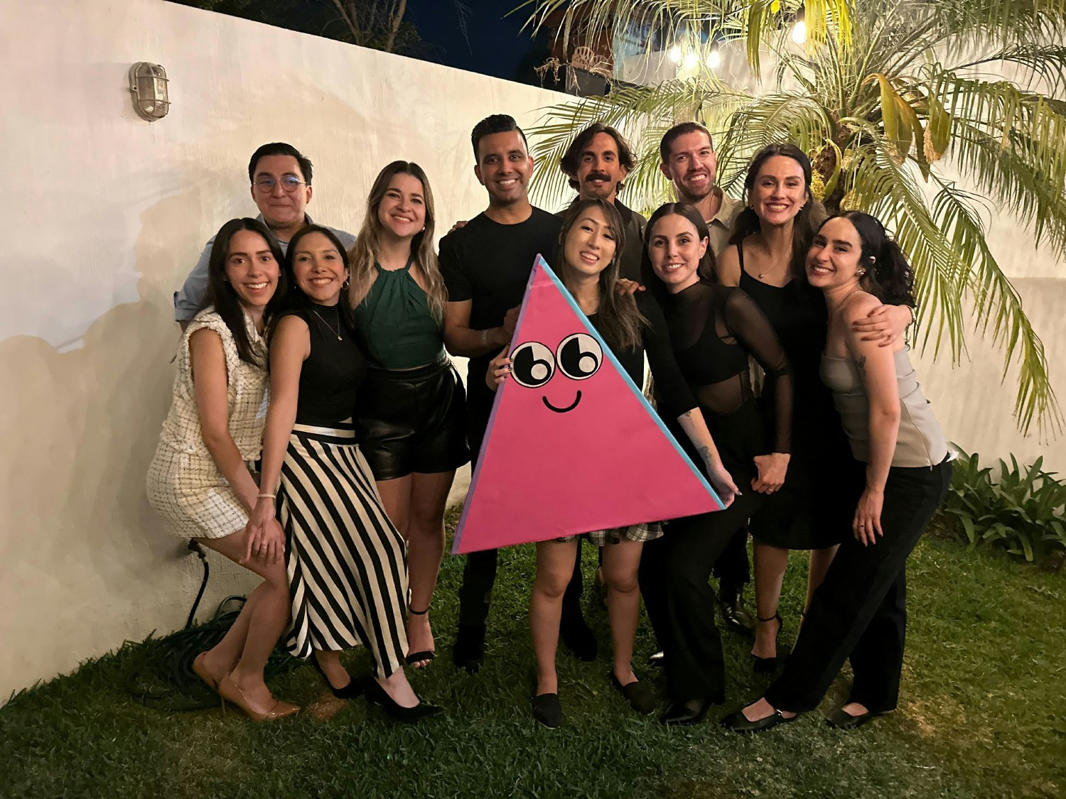 CS team outing with our mascot