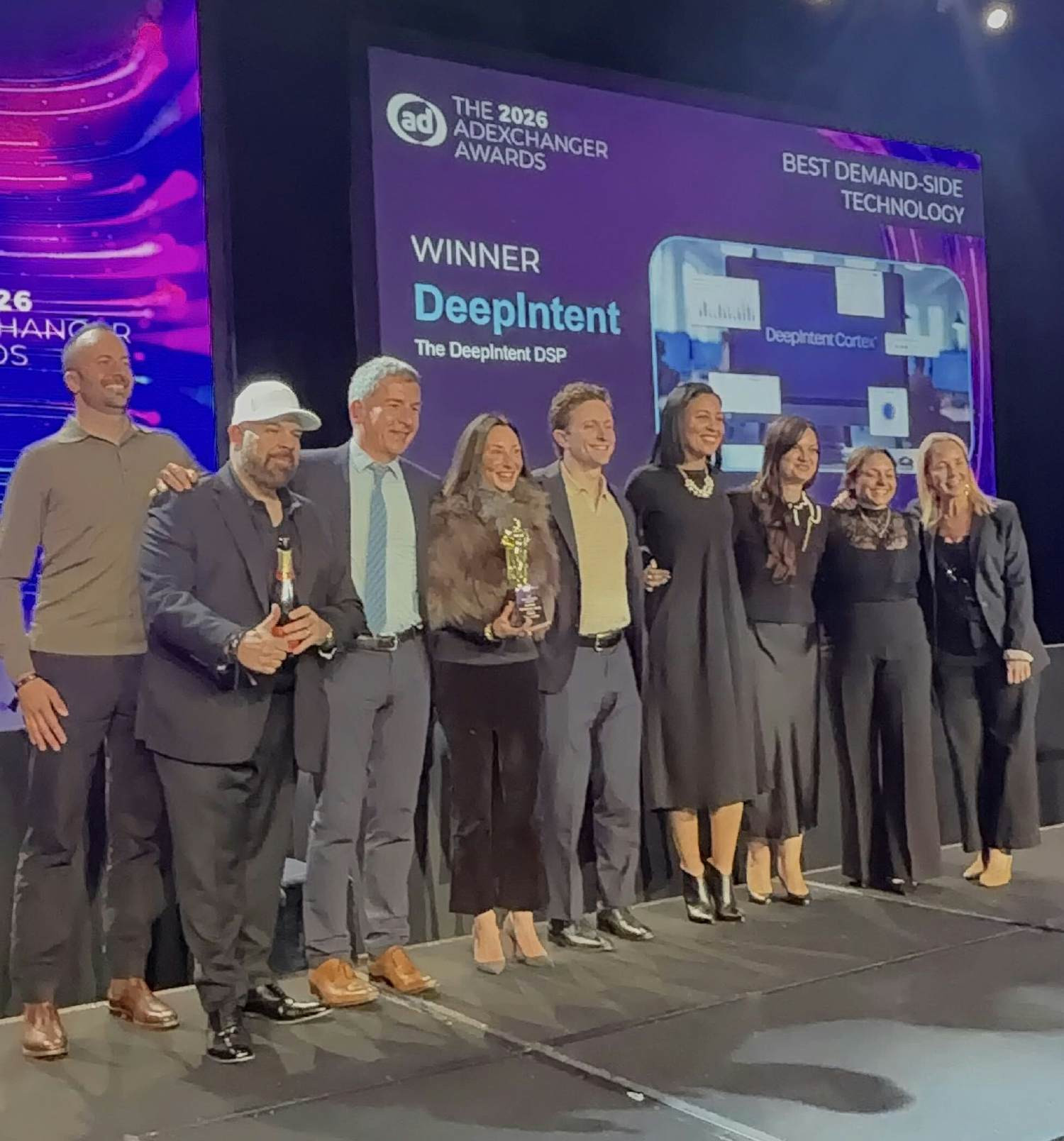 Celebrating DeepIntent winning Best DSP at the 2026 ADExchanger awards!
