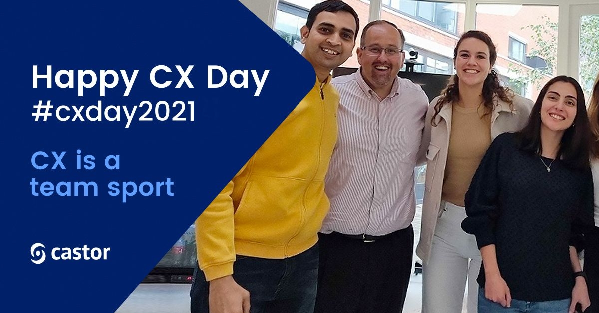 Castor's Customer Success team celebrated Customer Experience Day