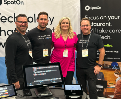 At the California Restaurant Show in LA.