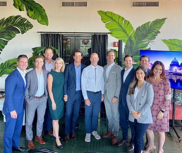 Our team enjoys time to connect with clients and one another.