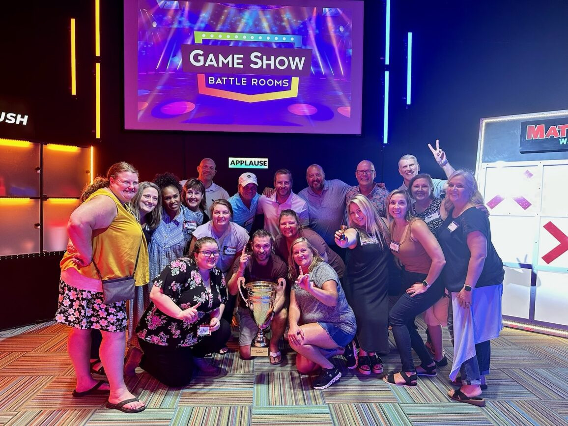 The Minneapolis office enjoyed a competitive, good time at Game Show Battle Rooms.