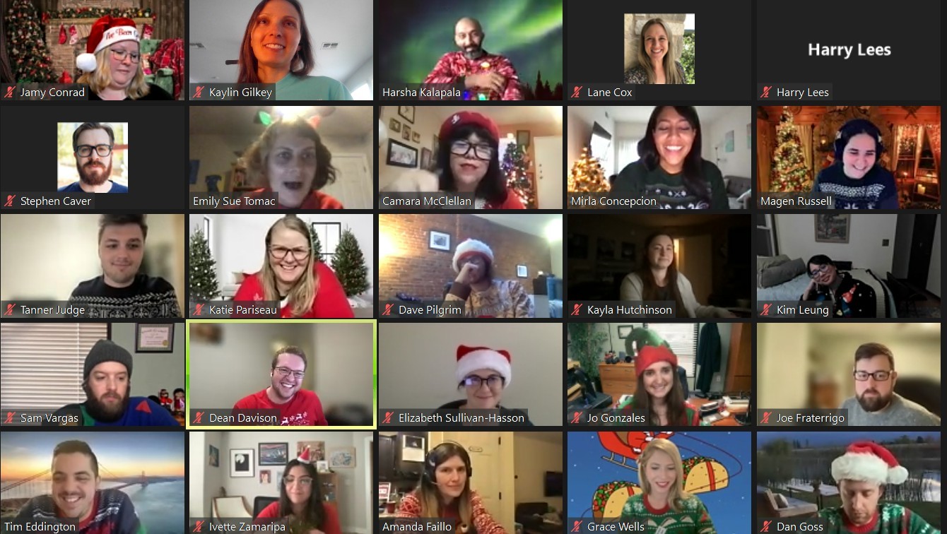 Virtual Christmas Trivia Party