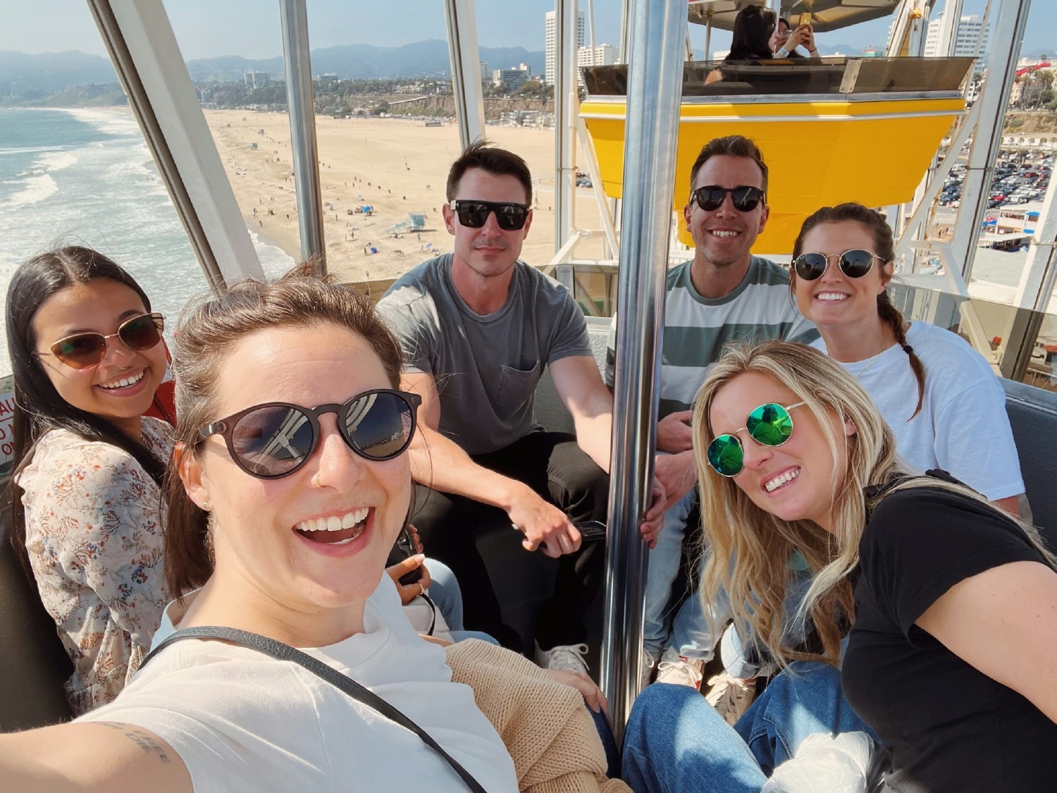 LA team outing to Santa Monica Pier.