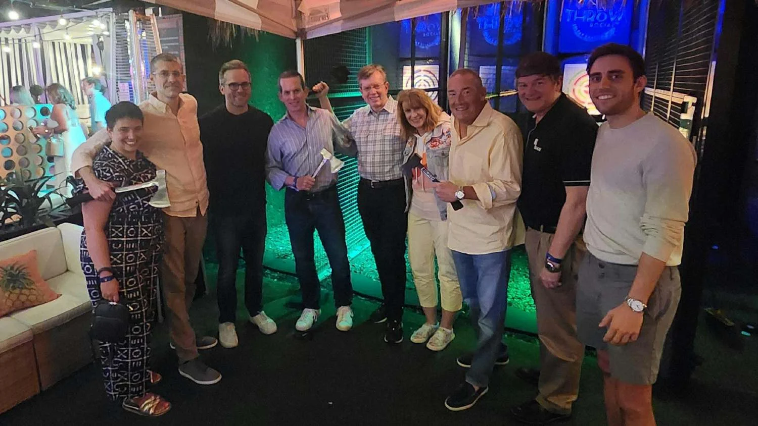 Members of the Boost Executive team at an offsite teambuilding event