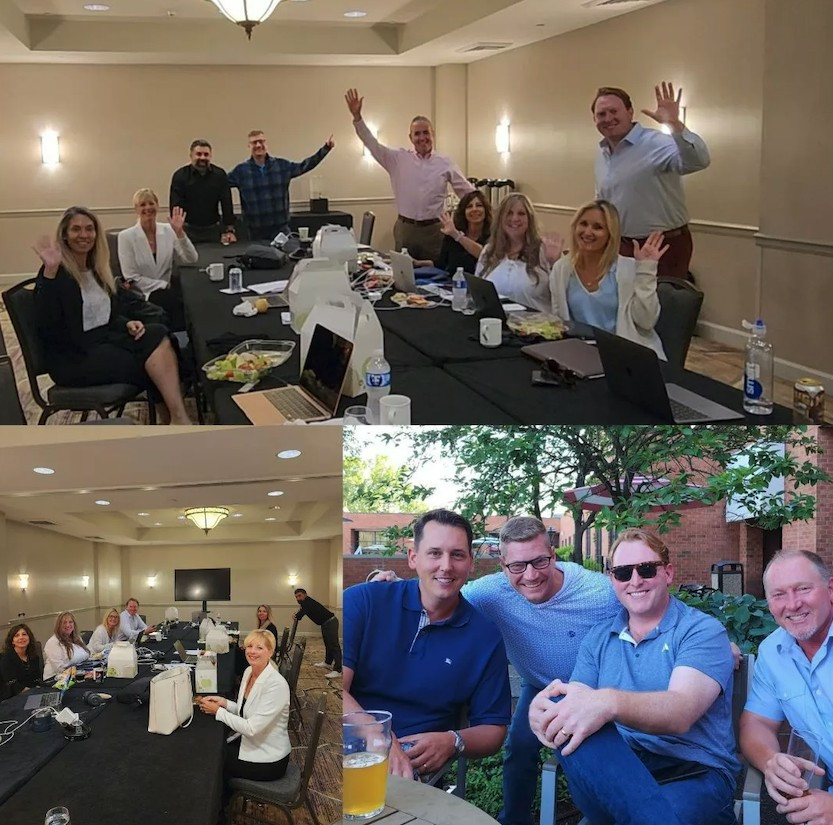 Sales Team Gathering.
