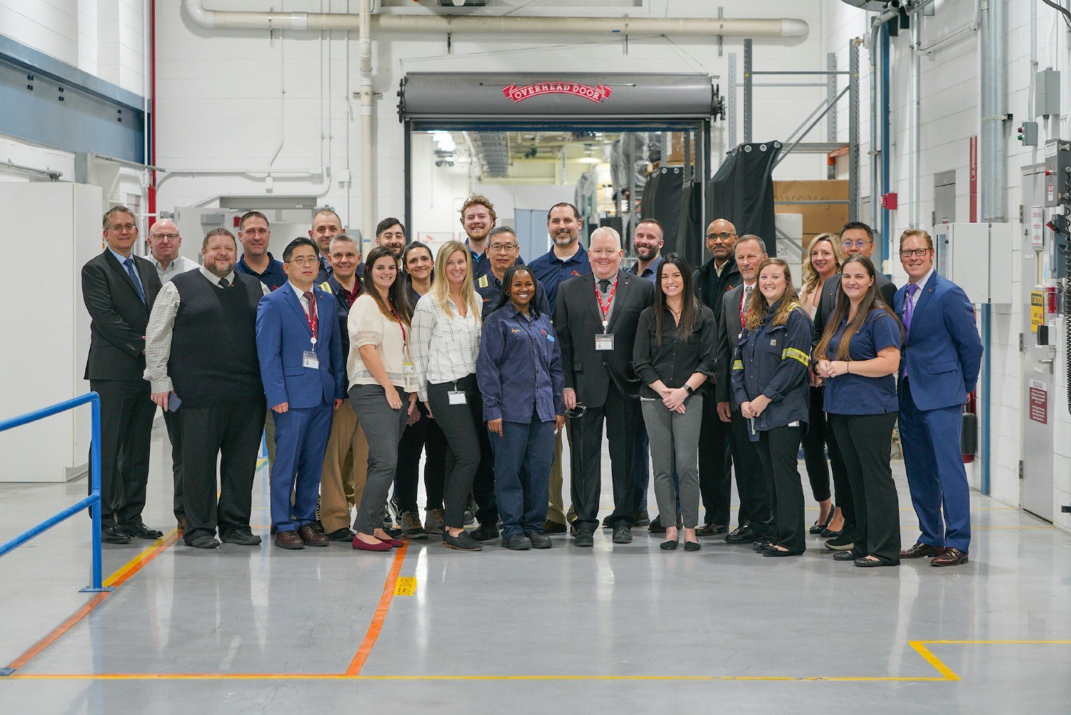 For the 10 year anniversary of the US/Korea free trade agreement (KORUS), SK Siltron css was chosen as the venue for the celebration that was held at our Auburn, Michigan manufacturing facility.  Pictured is the employee team who participated in the planning and execution of the event. 
