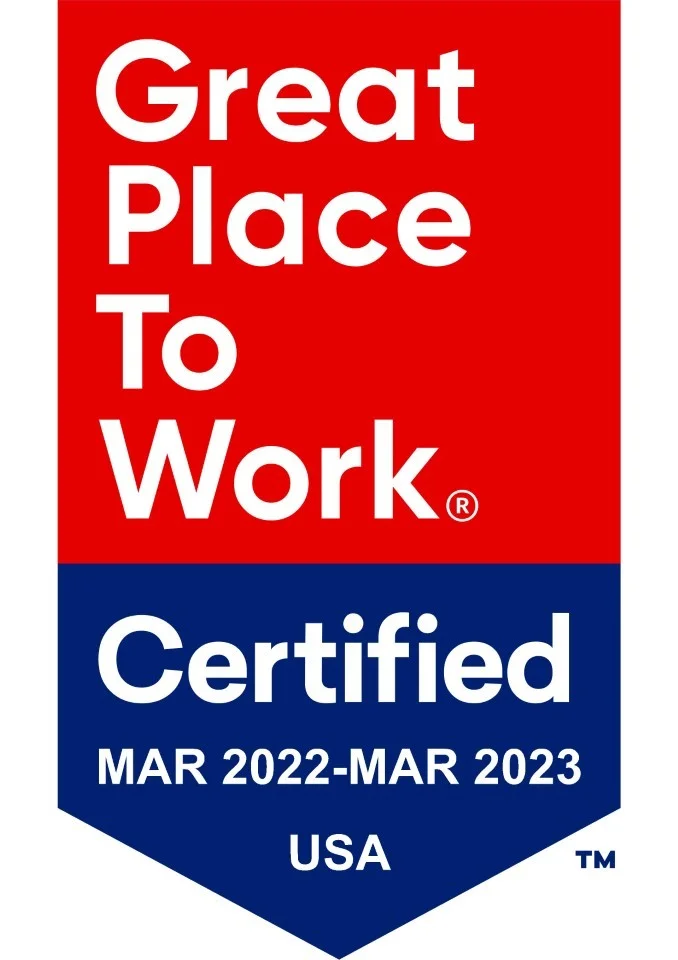First time winner of the Great Place To Work award