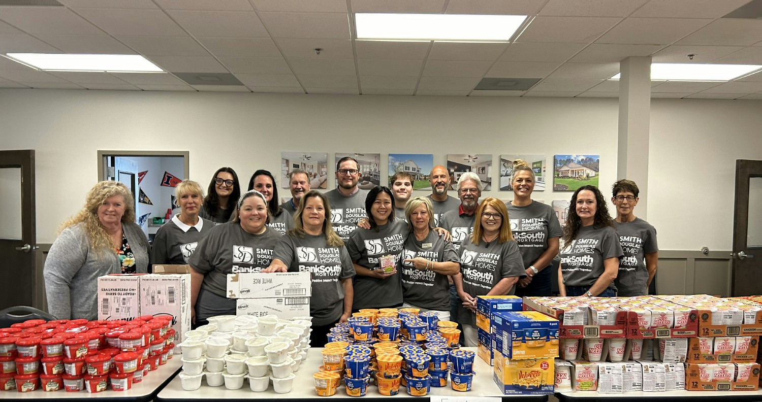 SDH Atlanta Sales Team Volunteer Day.