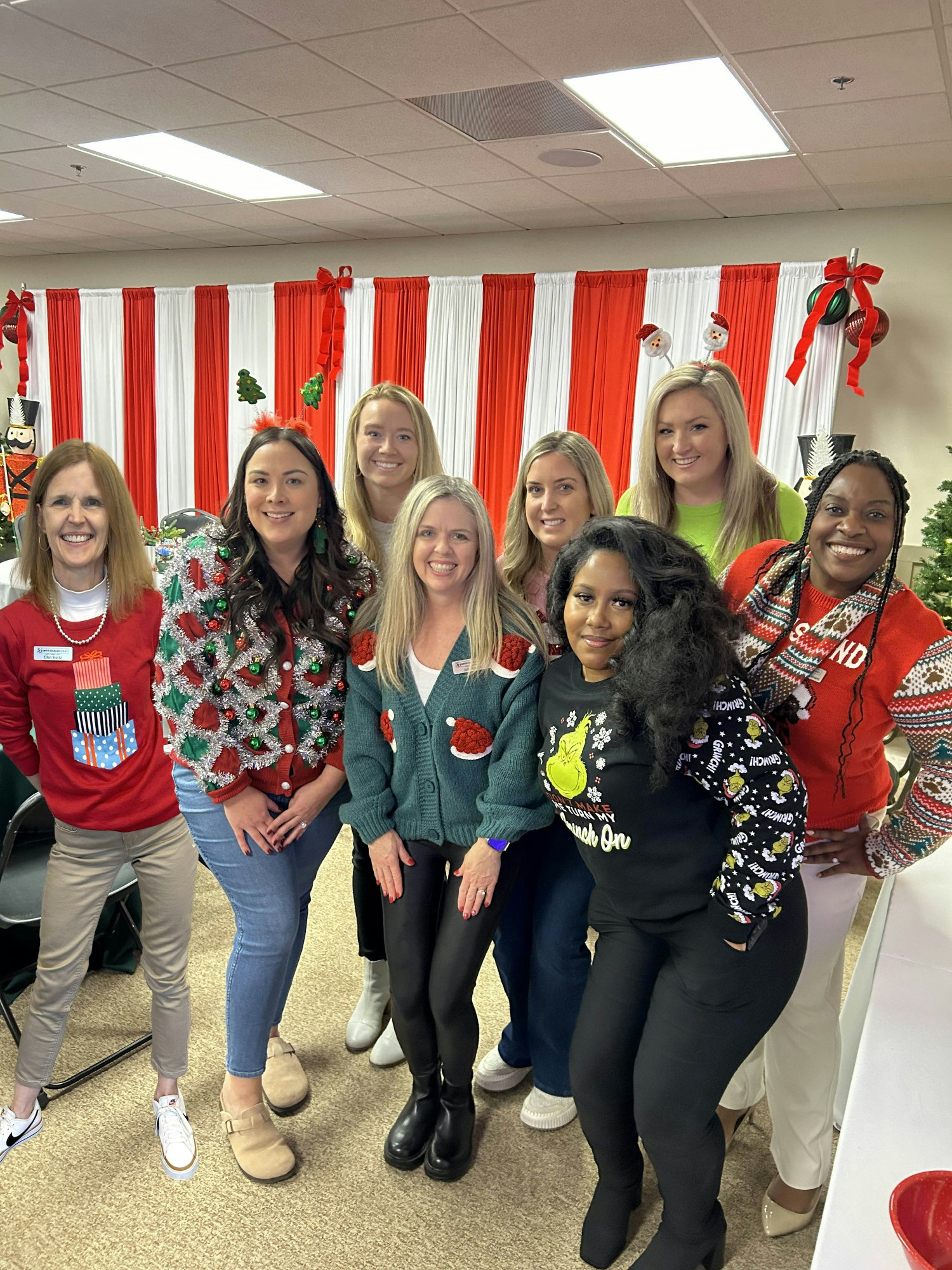 Holiday Celebration at the Support Center. 
