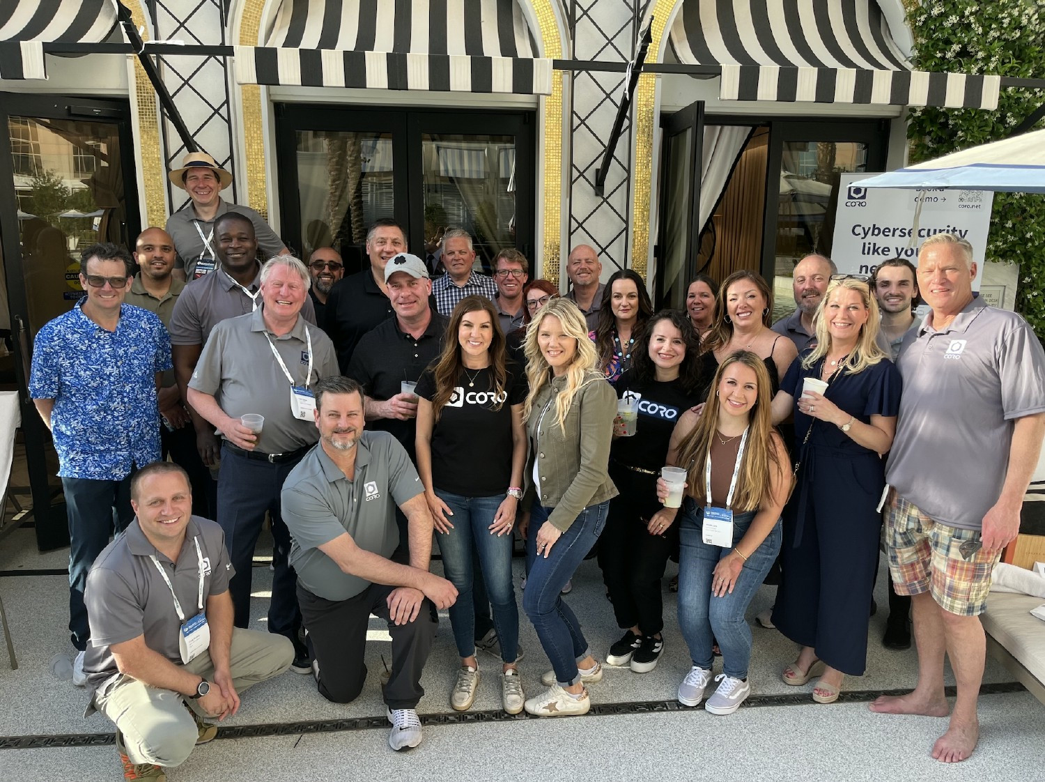 Our exceptional channel team making their mark at an event.