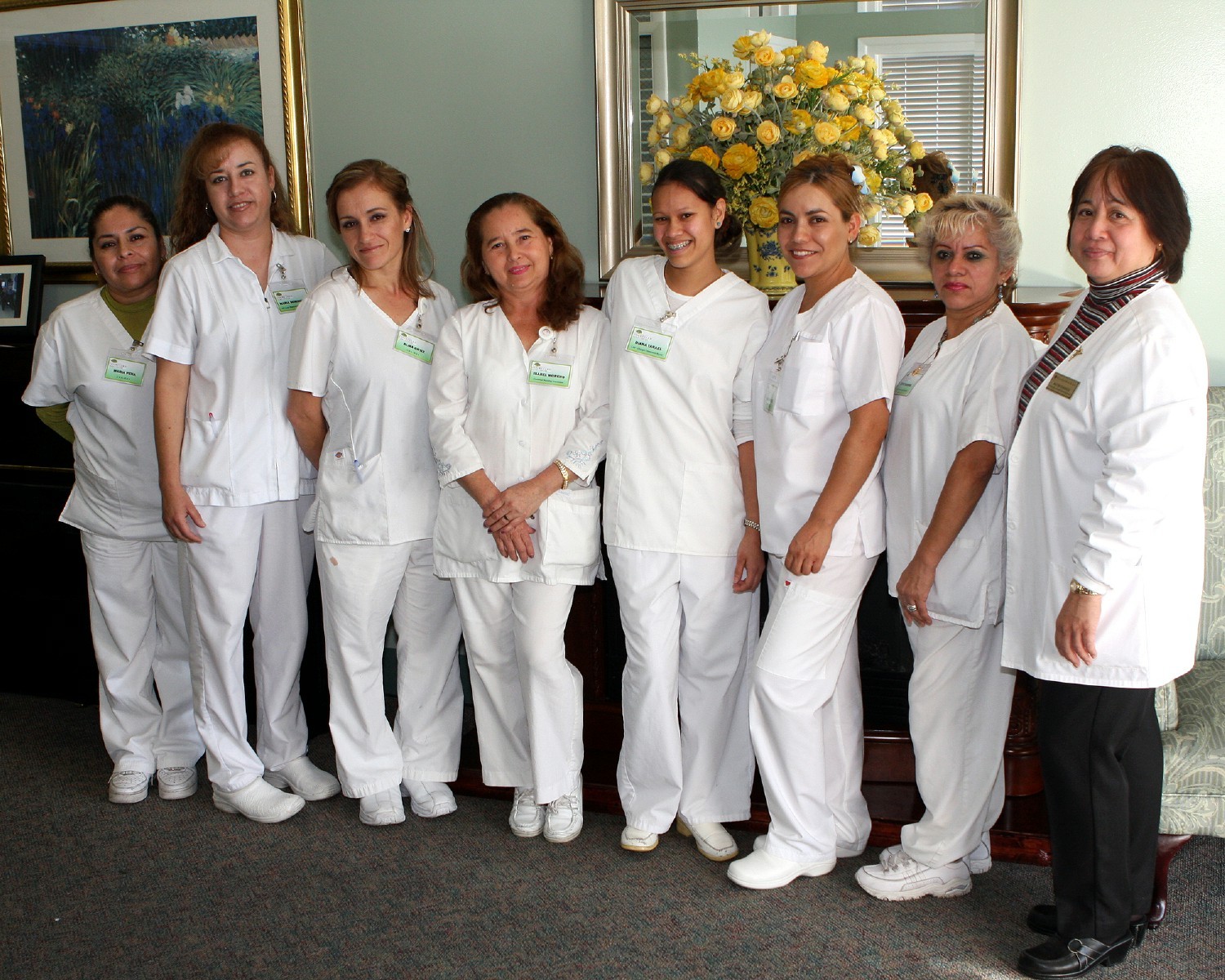 Nursing team at Courtyard Care Center