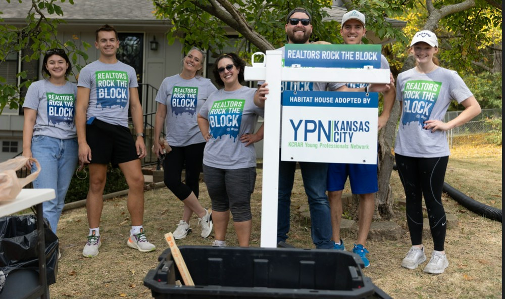REALTORS Rock the Block an annual community service project with hundreds of Realtors revitalizing neighborhoods.