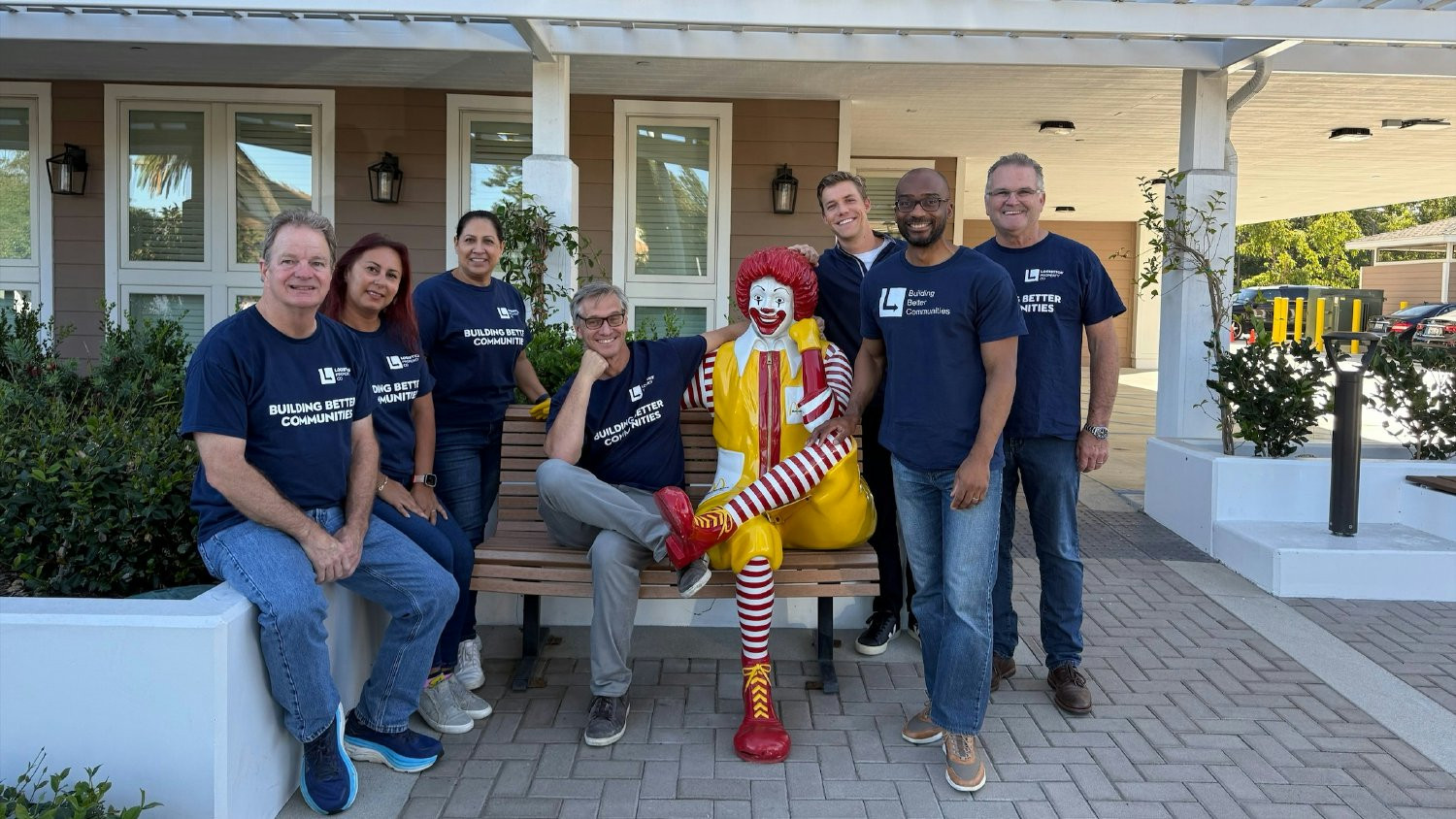 The Southern California team volunteers with with Ronald McDonald House (October 2025). 