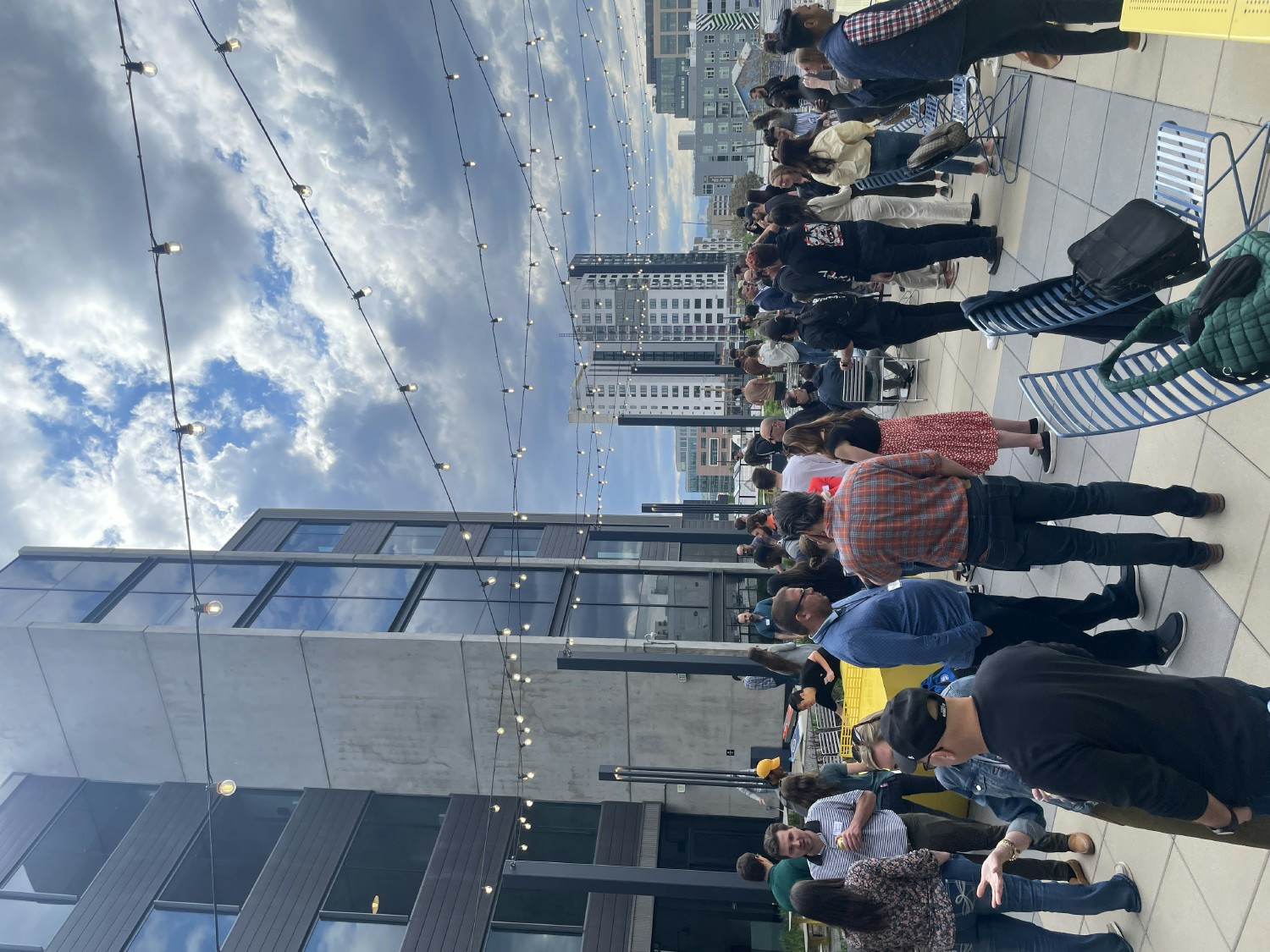 Team happy hour at our Denver office