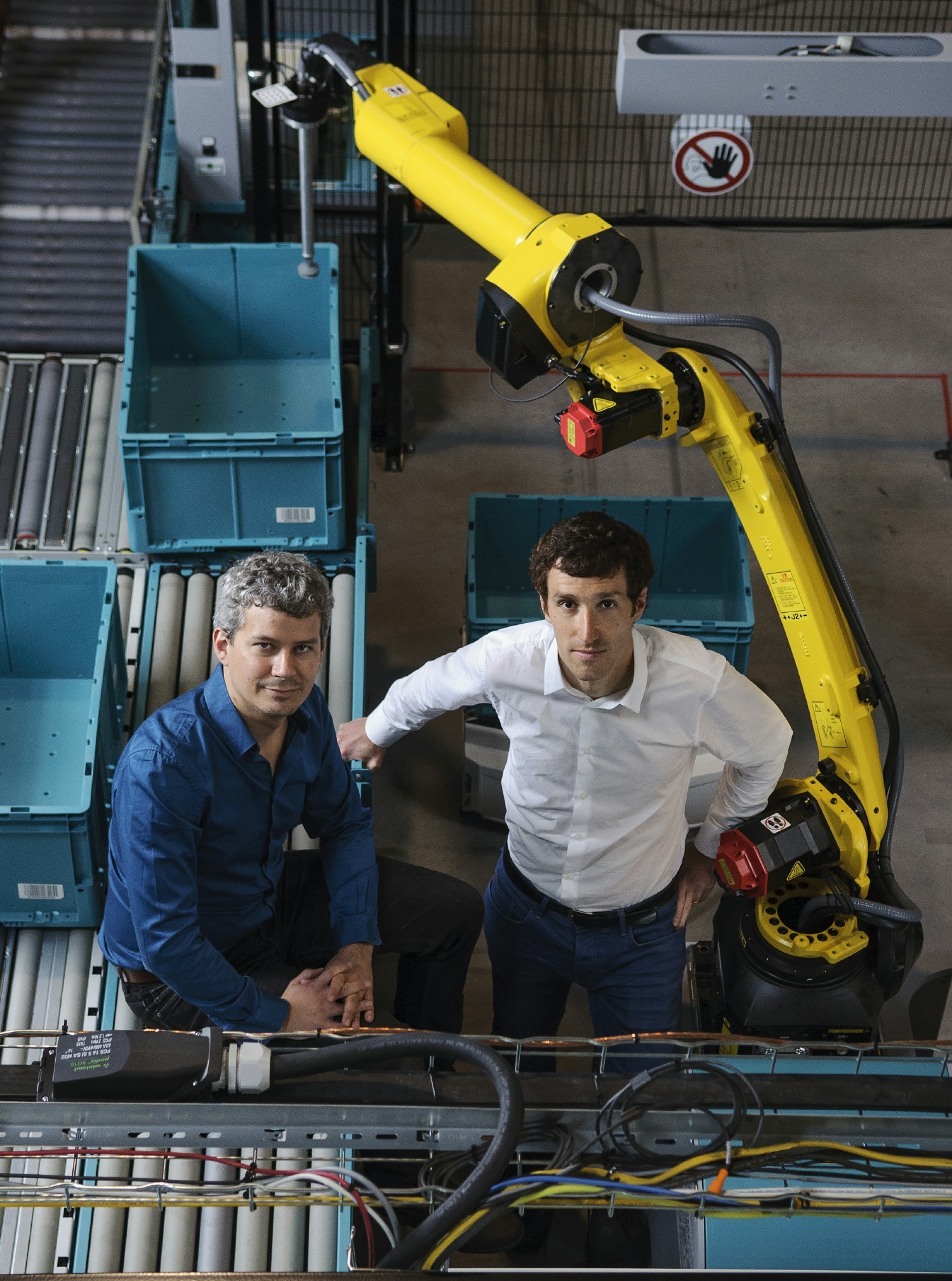 Founders - Romain Moulin and Renaud Heitz (from left to right) 