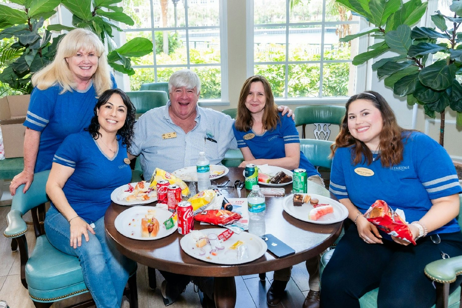 The Member Life team enjoying a summer all-staff BBQ with great food, laughter, and fantastic company!