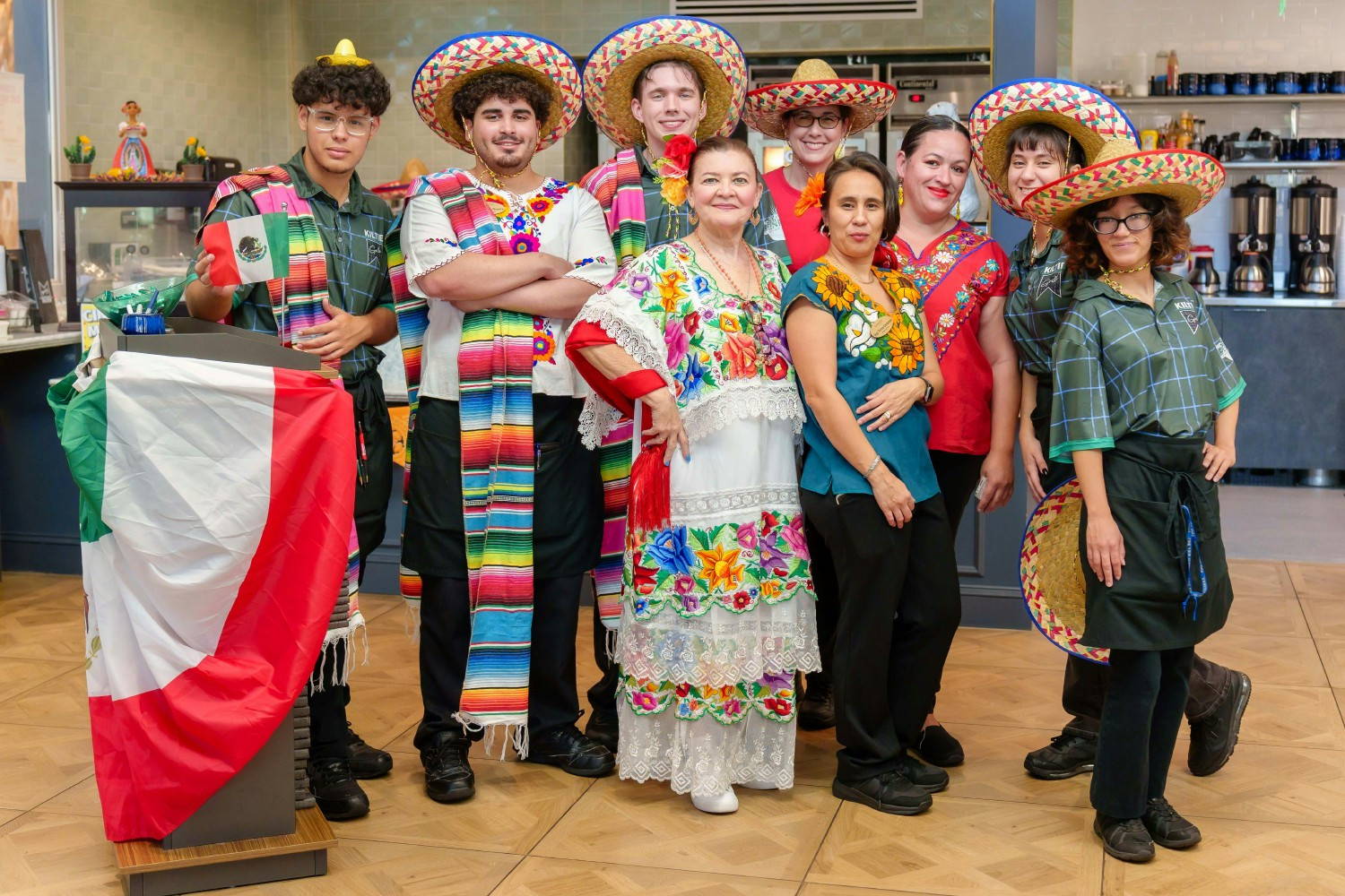 Glenridge staff celebrated Cinco de Mayo with colorful outfits, music, delicious food, and lots of smiles!