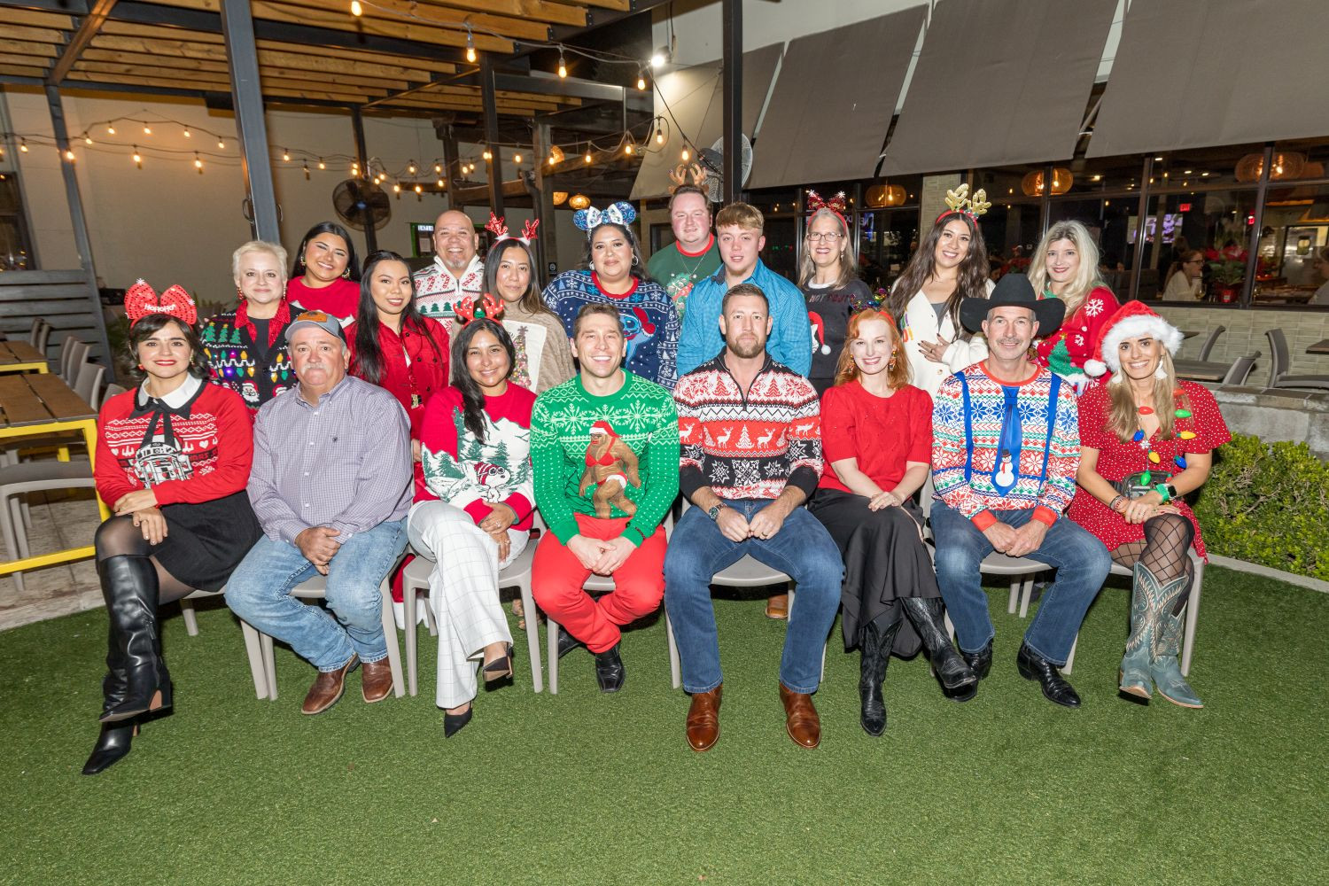 Celebrating the holidays together with good food, games, and time to connect as a team.