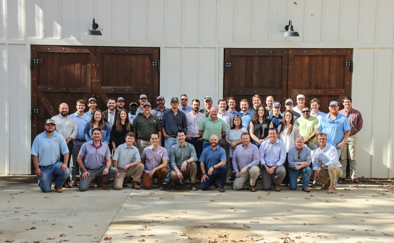 Team Celebrating a Ribbon Cutting