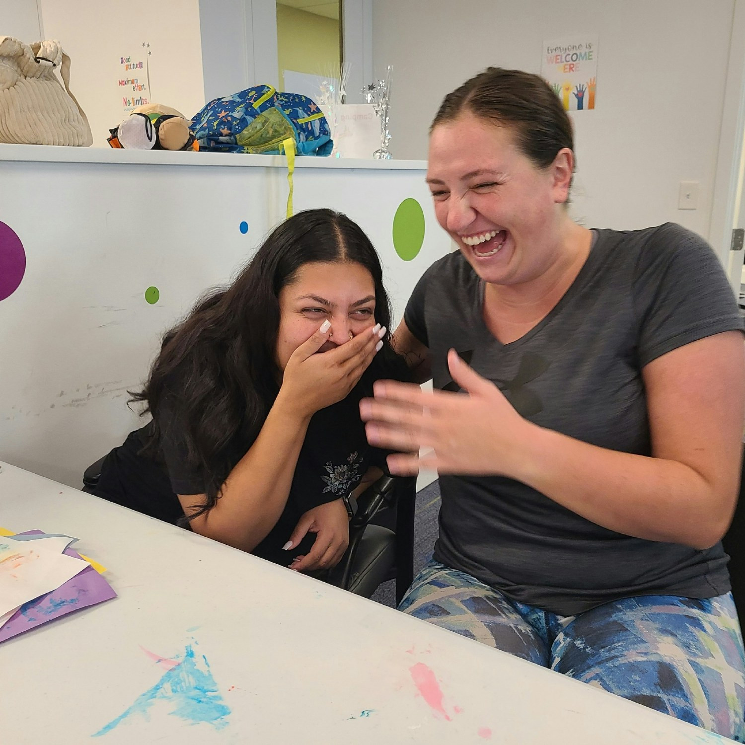 When co-workers become friends