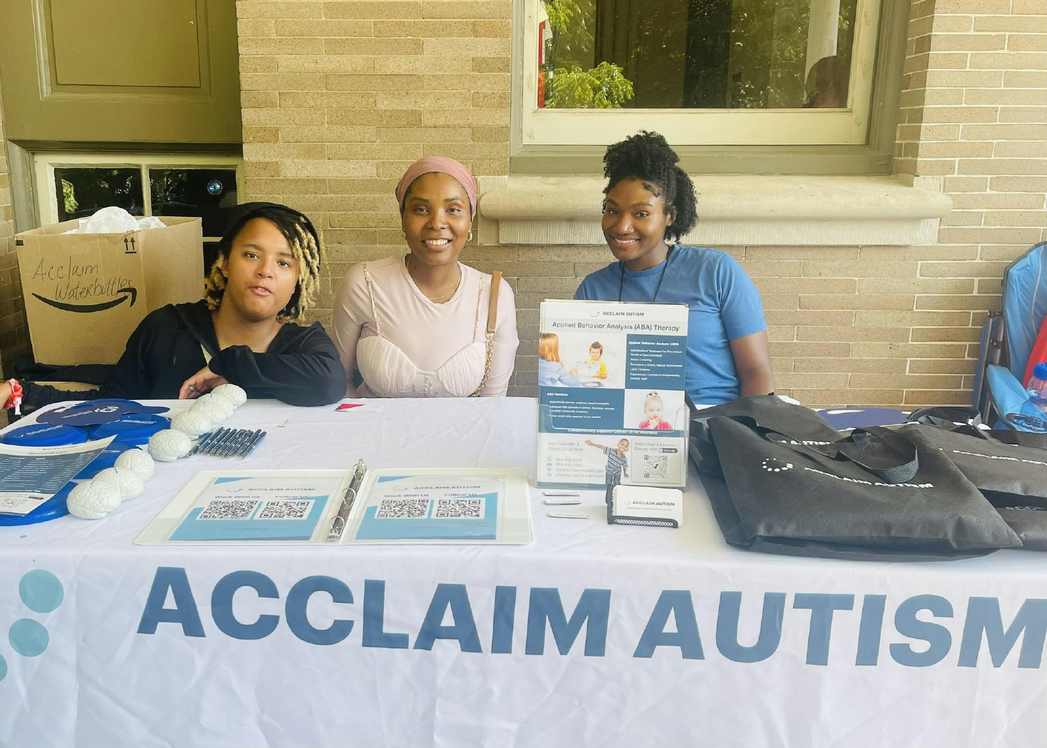 Our staff out in the community