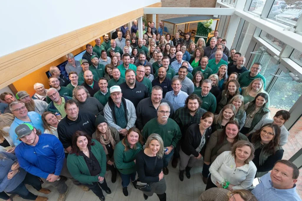 Some team members celebrating decades of dedication, commitment and success.